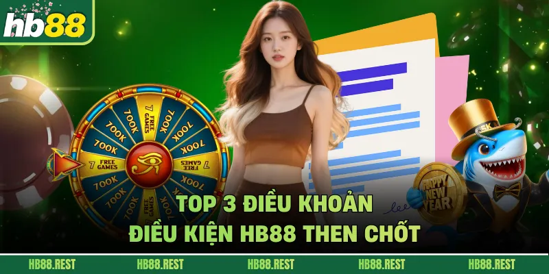 Top 3 điều khoản điều kiện hb88 then chốt  